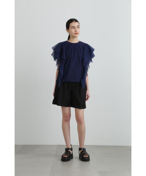 JILL STUART(ジルスチュアート)の「ウォーターリぺレントショートパンツ(その他パンツ・レディース・ベージュ/ブラック・4/2)」の18枚目の写真