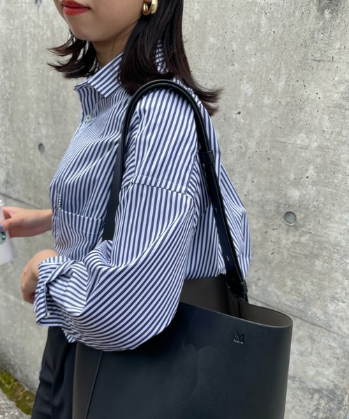 ＆MyuQ（アンドミューク）の「[&MyuQ/アンドミューク] 別注 JUNO バケツ型トートバッグ（ショルダーバッグ・レディース・ブラック・ONE SIZE）」の17枚目の写真