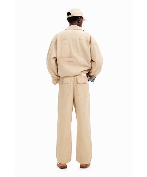 【セール】UTAH ロングパンツ（スラックス）｜Desigual（デシグアル）