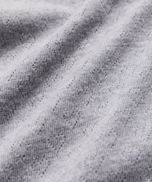 VIS（ビス）の「【洗える】プチリボン付きパターンメッシュキャミソール（キャミソール・レディース・ホワイト系その他/ライトグレー/その他・FREE）」の5枚目の写真