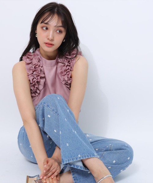 Rirandture（リランドチュール）の「ロゴデニムパンツ（その他