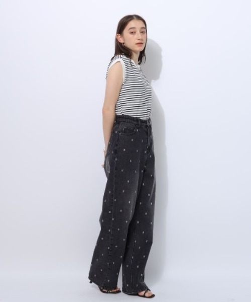 〈新品未使用〉リランドチュールロゴデニムパンツ 新品未使用〉リランドチュールロゴデニムパンツ - メルカリ