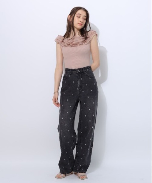 Rirandture（リランドチュール）の「ロゴデニムパンツ（その他