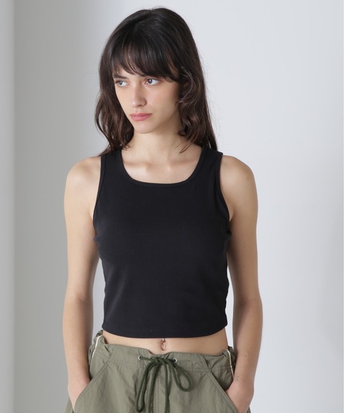 AVIREX(アヴィレックス)の「【直営店限定】EMBROIDERY BRATOP/刺繍ブラトップ/タンクトップ(タンクトップ・レディース・ブラック/オフホワイト・SMALL/MEDIUM)」の14枚目の写真