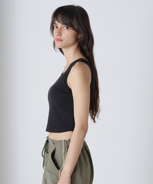 AVIREX(アヴィレックス)の「【直営店限定】EMBROIDERY BRATOP/刺繍ブラトップ/タンクトップ(タンクトップ・レディース・ブラック/オフホワイト・SMALL/MEDIUM)」の11枚目の写真