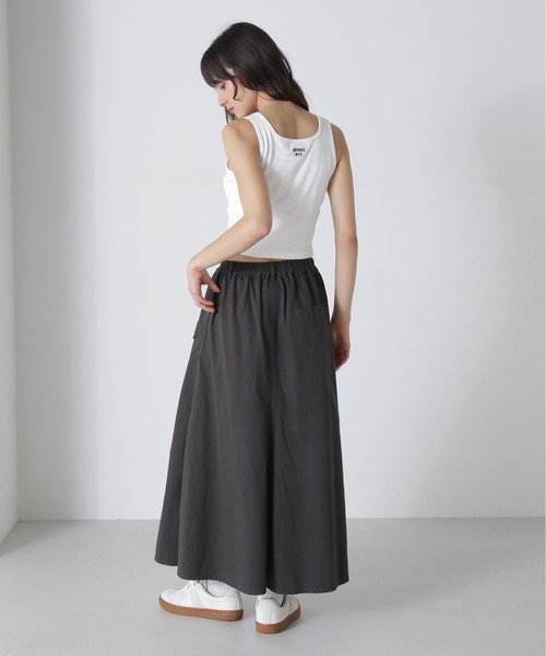 AVIREX(アヴィレックス)の「【直営店限定】EMBROIDERY BRATOP/刺繍ブラトップ/タンクトップ(タンクトップ・レディース・ブラック/オフホワイト・SMALL/MEDIUM)」の3枚目の写真
