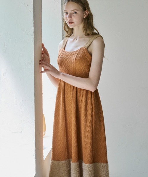 idem カーキ ワンピース one piece – idem