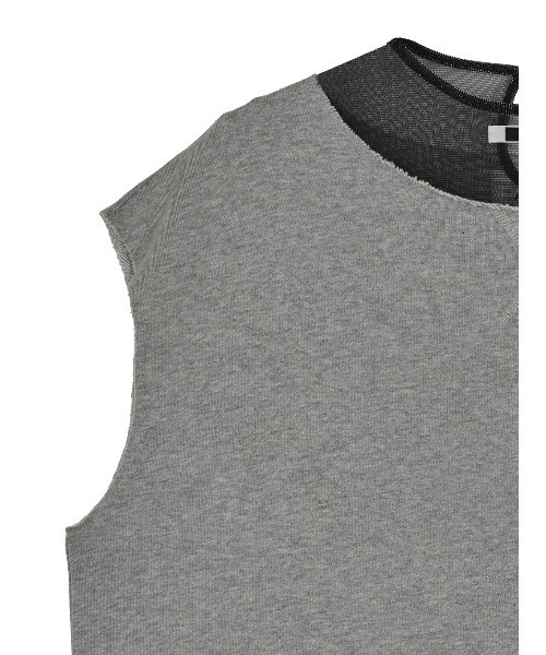 LAYERED URAKE OVER TANK TOP（Tシャツ/カットソー）｜Ameri
