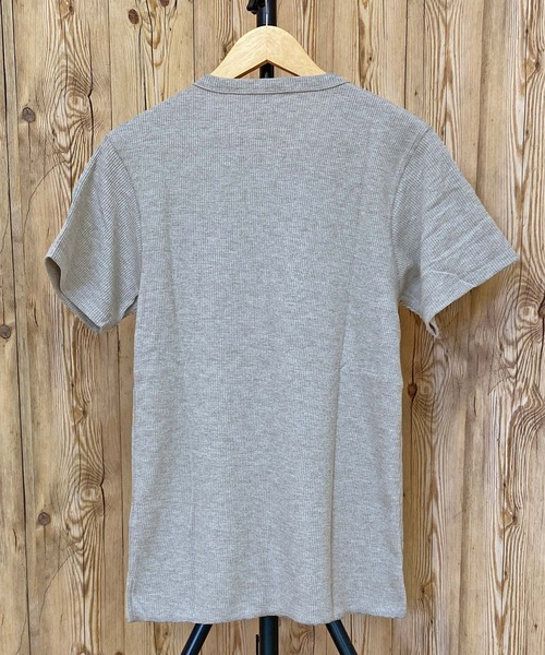 AVIREX（アヴィレックス）の「半袖 サーマル クルーネック Tシャツ デイリーウェア（Tシャツ/カットソー・メンズ・ネイビー/ホワイト/杢グレー/オリーブ/ブラック・2XL/XL/M/L）」の16枚目の写真