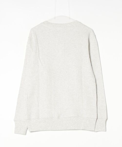 JEMORGAN(ジェーイーモーガン)の「【JEMORGAN / ジェーイーモーガン】ビッグワッフルヘンリーネック(Tシャツ/カットソー・メンズ・オフホワイト/チャコールグレー/杢グレー/ブラック/オートミール/ネイビー/ブラウン・L/XL/M/S)」の21枚目の写真