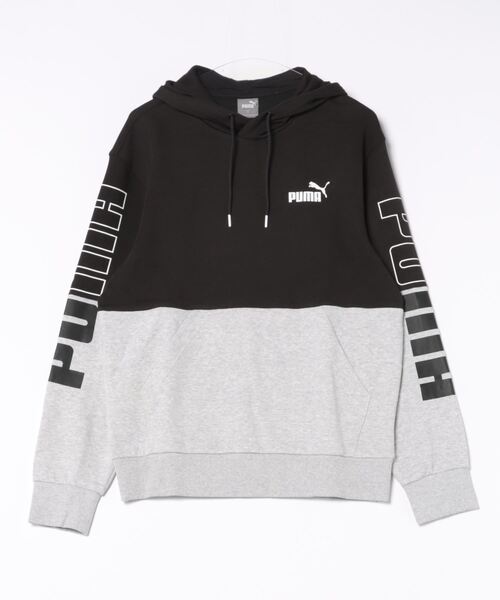 【PUMA】プーマ 678492 PUMA POWER ｶﾗｰﾌﾞﾛｯｸ ﾌｰﾃﾞｨｰｽｳｪｯﾄ（スウェット）｜PUMA（プーマ）