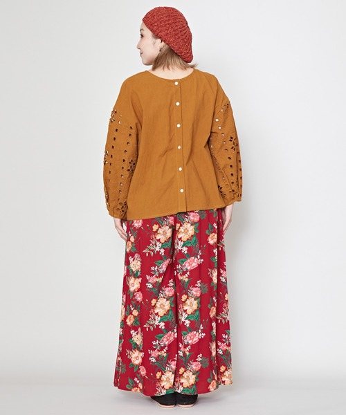 チャイハネ（チャイハネ）の「【チャイハネ】リーヤトップス（その他トップス・レディース・ブラック/マスタード/レッド・FREE）」の15枚目の写真