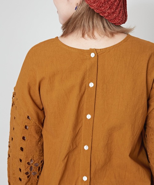 チャイハネ（チャイハネ）の「【チャイハネ】リーヤトップス（その他トップス・レディース・ブラック/マスタード/レッド・FREE）」の14枚目の写真