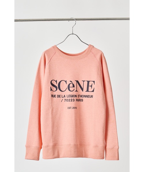 【前後2way】CHIGNON SCeNEコンパクトスウェットプルオーバー
