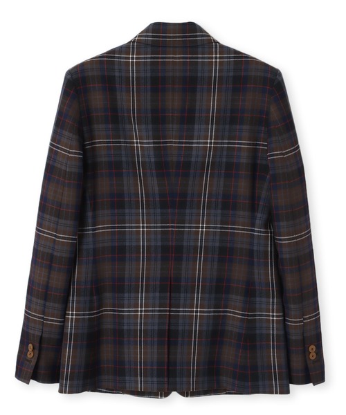 Vivienne Westwood MAN(ヴィヴィアンウエストウッドマン)の「“BRICK TARTAN” 2B ジャケット【249023 2001】(テーラードジャケット・メンズ・ブラウン・44/46/48)」の11枚目の写真