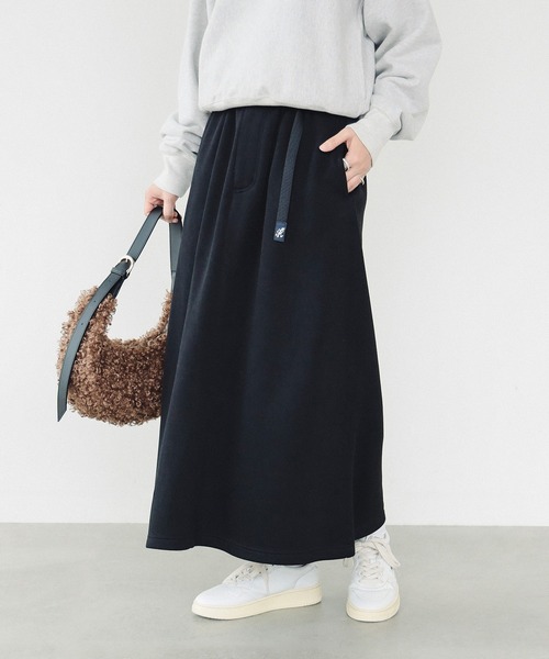 別注】Gramicci / ニット フレア スカート（S～M）（スカート