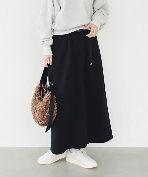 別注】Gramicci / ニット フレア スカート（S～M）（スカート