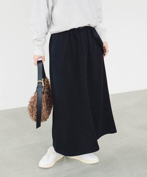 Gramicci（グラミチ）の「【別注】Gramicci / ニット フレア スカート（S～M）（スカート・レディース・ブラック系その他2/ブラック/ヘザーグレー・MEDIUM/SMALL）」の11枚目の写真