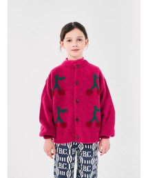 BOBO CHOSES（ボボショーズ）の「Bobo Cherry intarsia cardigan（カーディガン/ボレロ・キッズ）」