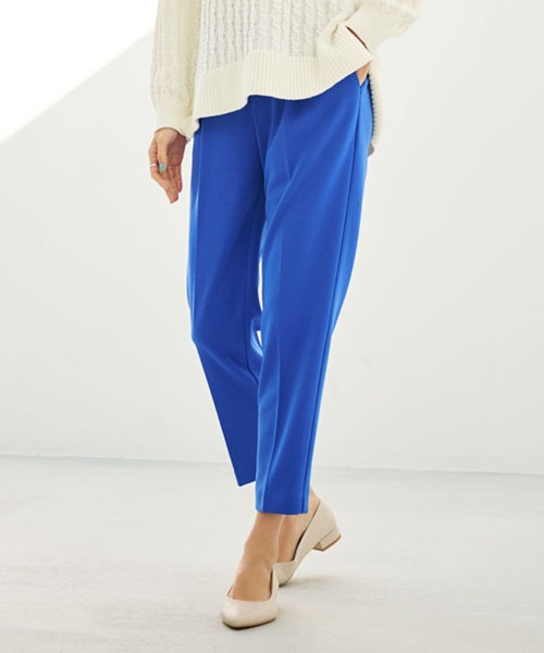 セール】＜レギュラー／低身長サイズ＞サマ見えリラクシーテーパード