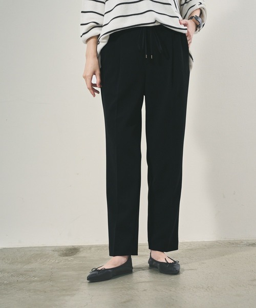 Elura（エルーラ）の「＜レギュラー／低身長サイズ＞サマ見えリラクシーテーパードパンツ/131592（その他パンツ・レディース・ブラック/ブラウン系その他4/ブルー/イエロー/ネイビー/ブルー系その他5/オフホワイト/オレンジ・SMALL/MEDIUM/Ws S/LARGE/Ws M/X-LARGE）」の3枚目の写真