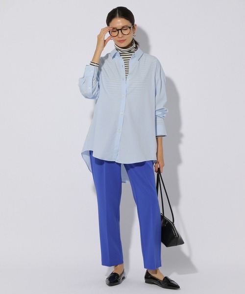 Elura（エルーラ）の「＜レギュラー／低身長サイズ＞サマ見えリラクシーテーパードパンツ/131592（その他パンツ・レディース・ブラック/ブラウン系その他4/ブルー/イエロー/ネイビー/ブルー系その他5/オフホワイト/オレンジ・SMALL/MEDIUM/Ws S/LARGE/Ws M/X-LARGE）」の14枚目の写真