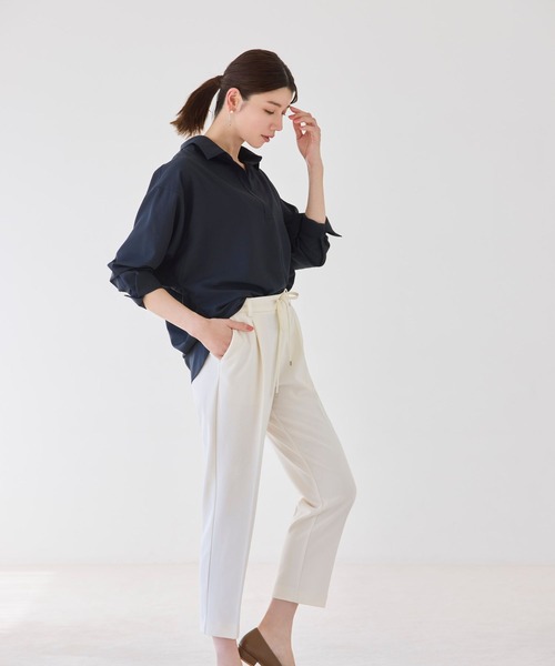 セール】＜レギュラー／低身長サイズ＞サマ見えリラクシーテーパード