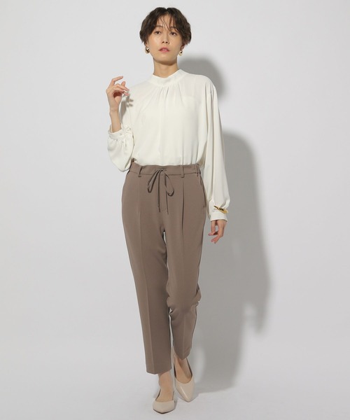 セール】＜レギュラー／低身長サイズ＞サマ見えリラクシーテーパード