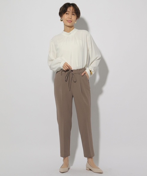 セール】＜レギュラー／低身長サイズ＞サマ見えリラクシーテーパード