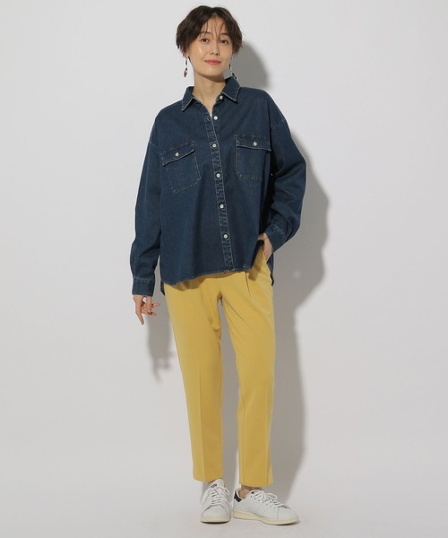 セール】＜レギュラー／低身長サイズ＞サマ見えリラクシーテーパード