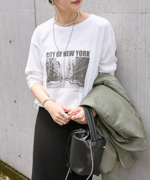 RIVE DROITE | 予約【コーデのポイントに】NYフォトロンTee(Tシャツ/カットソー)