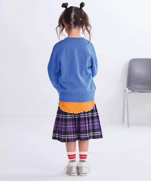 A BOND（アボンド）の「チェックプリーツスカート（スカート・キッズ・パープル/レッド/グリーン・LL/L/M/S）」の12枚目の写真