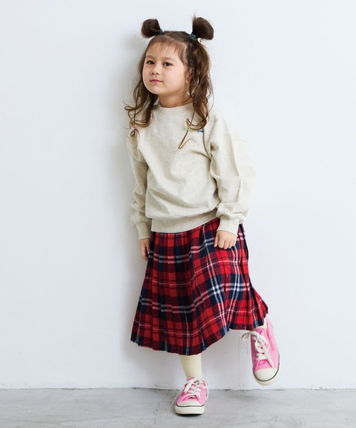 A BOND（アボンド）の「チェックプリーツスカート（スカート・キッズ・パープル/レッド/グリーン・LL/L/M/S）」の15枚目の写真