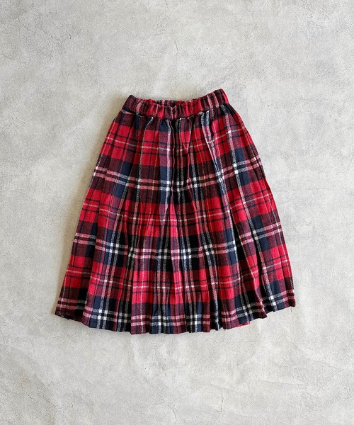 A BOND（アボンド）の「チェックプリーツスカート（スカート・キッズ・パープル/レッド/グリーン・LL/L/M/S）」の13枚目の写真