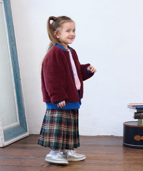 A BOND（アボンド）の「チェックプリーツスカート（スカート・キッズ・パープル/レッド/グリーン・LL/L/M/S）」の20枚目の写真