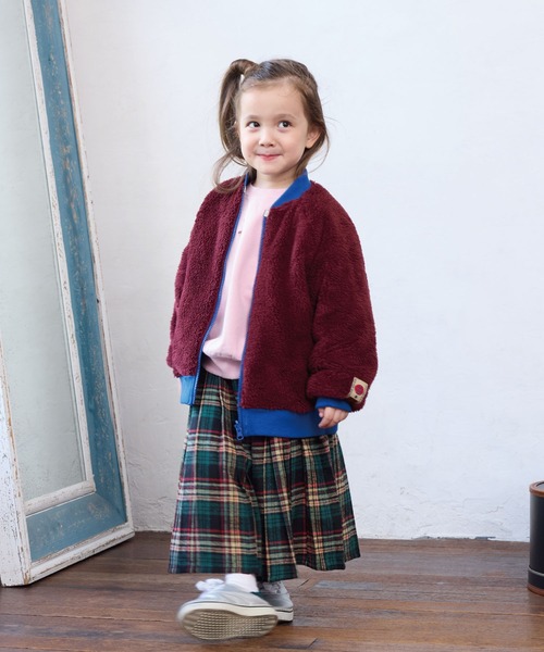 A BOND（アボンド）の「チェックプリーツスカート（スカート・キッズ・パープル/レッド/グリーン・LL/L/M/S）」の21枚目の写真