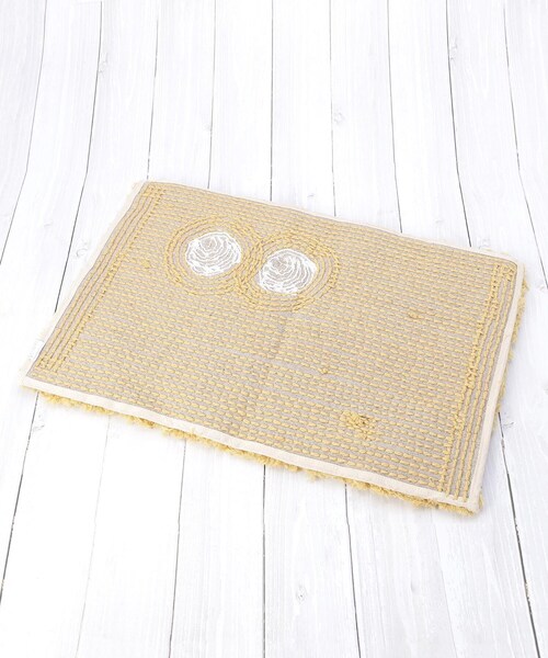 one'sterrace（ワンズテラス）の「◆フライングモンスター マット（ラグ/マット・レディース・カーキ系5/イエロー系8・99）」の4枚目の写真