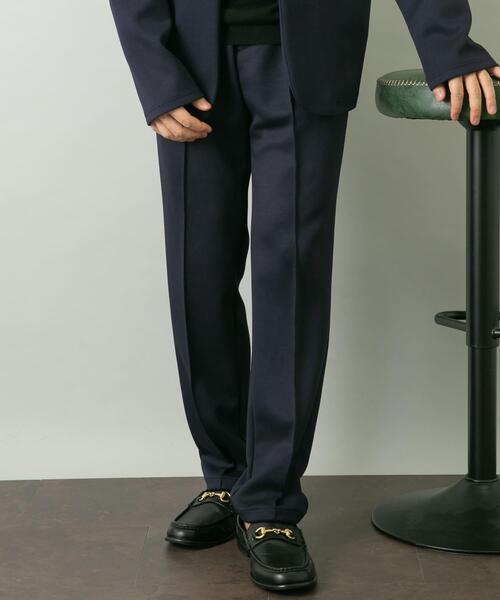 URBAN RESEARCH ROSSO MEN(アーバンリサーチロッソメン)の「『セットアップ対応』ポンチスラックス(その他パンツ・メンズ・ブラック/ネイビー・LARGE/MEDIUM)」の2枚目の写真