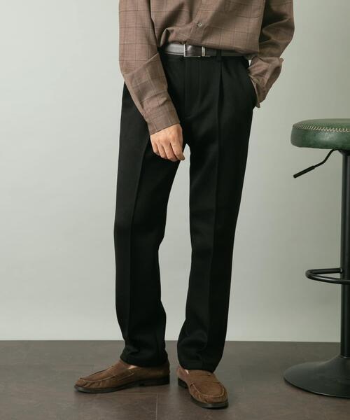 URBAN RESEARCH ROSSO MEN(アーバンリサーチロッソメン)の「『セットアップ対応』ポンチスラックス(その他パンツ・メンズ・ブラック/ネイビー・LARGE/MEDIUM)」の16枚目の写真