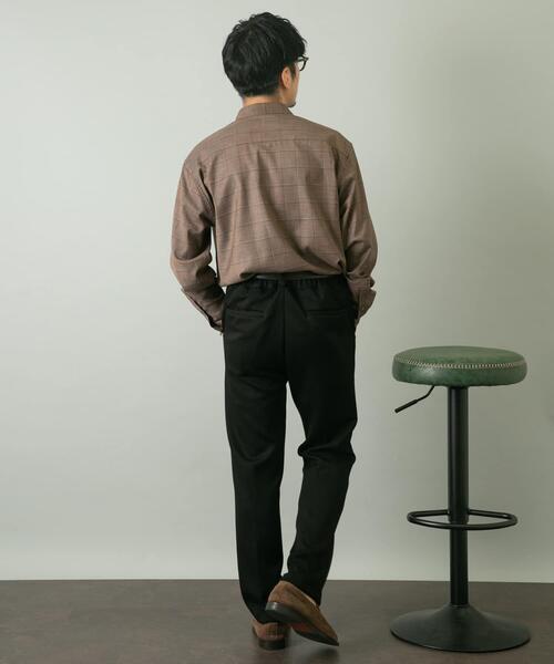 URBAN RESEARCH ROSSO MEN(アーバンリサーチロッソメン)の「『セットアップ対応』ポンチスラックス(その他パンツ・メンズ・ブラック/ネイビー・LARGE/MEDIUM)」の22枚目の写真