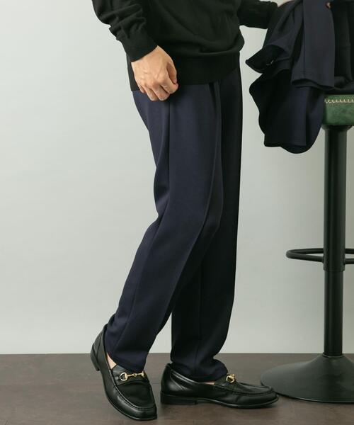 URBAN RESEARCH ROSSO MEN(アーバンリサーチロッソメン)の「『セットアップ対応』ポンチスラックス(その他パンツ・メンズ・ブラック/ネイビー・LARGE/MEDIUM)」の9枚目の写真
