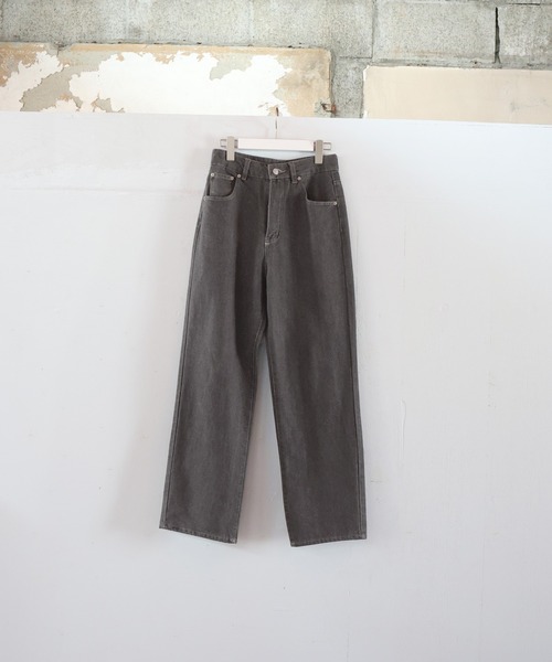 m.a+ maurizio amedeiカシミヤローライズストレートパンツ m.a+ maurizio amedeiカシミヤローライズストレートパンツ