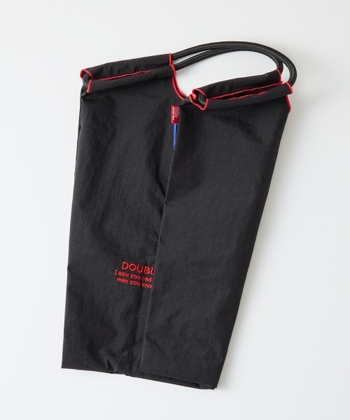 DOUBLE STANDARD CLOTHING(ダブルスタンダードクロージング)の「Ball&Chain / Skateboard bearミニショッピングバッグ(WEB限定)(エコバッグ/サブバッグ・レディース・ブラック・FREE)」の10枚目の写真