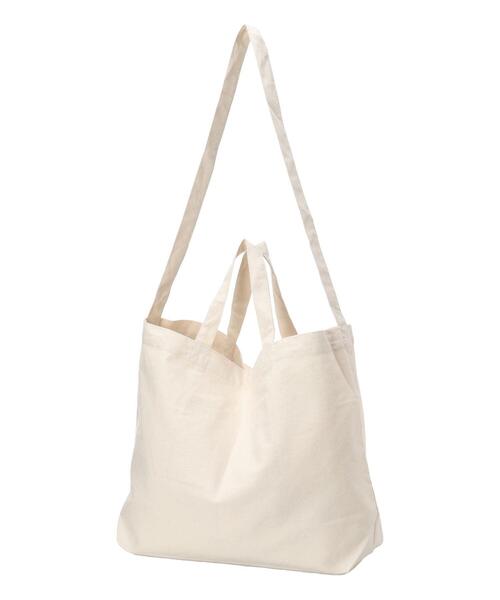 Lugnoncure（ルノンキュール）の「カレッジロゴプリントトートバッグ（ハンドバッグ・レディース・ネイビー/レッド/オフホワイト・F）」の11枚目の写真