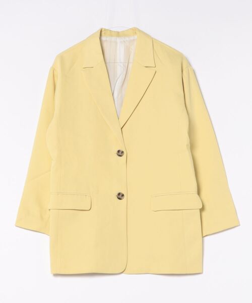 PURE BRIGHT（ピュアブライト）の「【菜々さんコラボ】テーラードジャケット（テーラードジャケット・レディース・イエロー/ネイビー/サックスブルー・FREE）」の18枚目の写真