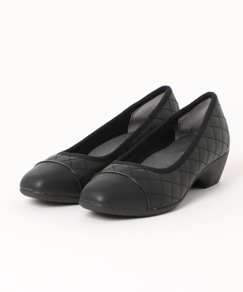 ALL DAY Walk(オールデイウォーク)の「ALL DAY Walk/3cm ヒール スクエアトーパンプス(パンプス・レディース・ブラック/モカ・22.0cm/22.5cm/23.0cm/23.5cm/24.0cm/24.5cm/25.0cm/25.5cm)」の11枚目の写真