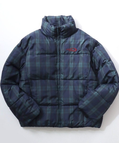 ダウン ダウンジャケット チェックパッファージャケット セールチェックパッファージャケット（ダウンジャケット&frasl;コート
