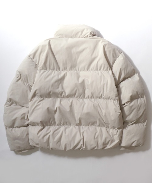 Salong hameu（サロン ハミュー）の「2025AW注目のチェック柄とコーデュロイを追加！別注ワンポイントロゴ刺繍 フェイクダウンジャケット ユニセックス/アウター/パデッドジャケット/パファージャケット/ペディン（ダウンジャケット/コート・メンズ・オフホワイト/セージグリーン/ブラック/ブラウン/ホワイト系その他/ブルー/ブラック系その他/ブルー系その他/ネイビー系1/ベージュ系その他/ブラック系その他2/ブラウン系その他/グレー系その他/ネイビー/ネイビー系2・M/L/LL/S）」の17枚目の写真