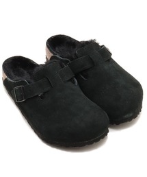 BIRKENSTOCK（ビルケンシュトック）の「BIRKENSTOCK BOSTON SHEARLING LEVE BLACK LAF / ビルケンシュトック ボストン シェアリング スウェード ブラック（サンダル）」
