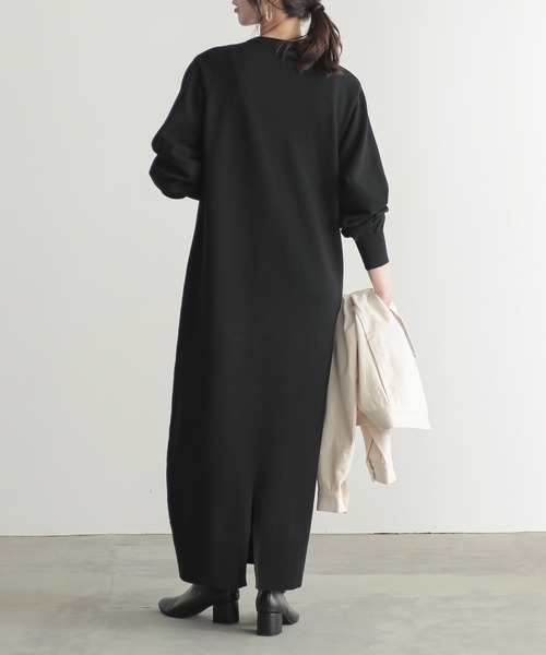 黒いゴルフワンピース ウエストゴム付き New Balance Golf ニューバランスゴルフ スカート 黒 ウエスト